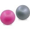 Sun & Sia Set di 2 palloncini da yoga e fitness, misura 25 cm, rosa e grigio, adatti a bambini e adulti, resistenti e multiuso, palloni da palestra, palloncini Pilates, qualità superiore