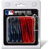 Team Golf MLB Atlanta Braves - Tee da golf da 6,5 cm, confezione da 50, dimensioni regolamentari, colori multi squadra