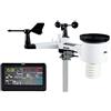 Alecto Weather Underground Stazione Meteo WiFi con App, sensore per Interno ed Esterno, Nero/Bianco, 19 x 12 x 12 cm, WS 5500