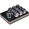 Zgehnao Tastiera macro programmabile a 9 tasti tastiera meccanica da gioco macro con tastiera a manopola Tastiera da gioco hot swap
