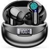 Generico Cuffie Bluetooth, Auricolari Bluetooth 5.3 Wireless,5-7 h per tre volte,Cuffiette Hi-Fi Senza Fili,Auricolare USB C CVC Cancellazione Rumore Senza Filo for iOS Samsung Huawei Xiaomi OPPO Android