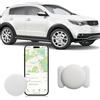 szseynmy GPS Tracker per Auto, Magnetico Nascosto Localizzatore Gps Senza SIM, GPS Auto Localizzatore Compatibile con Apple Find My App per Bambini, Auto, Animali Domestici (1 Bianco)