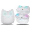 AMAFACE Cuffie Bluetooth Bambini Auricolari Bluetooth 5.0 Stereo Cuffie in Ear Earphones Wireless con Mic ,36 Ore di Riproduzione, Display LED, IPX5 Impermeabile, Auricolari Senza Fili per Android iOS, Bianco