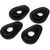 Simda Pro Piastre adattatore per moto Binker, piastre di montaggio anteriori o posteriori, adatte per (YZF-R1 YZF-R6 FZ6 FZ1 Fazer (PY02)