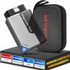 KINGBOLEN EDIAG Elite OBD2 Auto Diagnostica, Diagnosi Auto Bluetooth in Italiano per iOS e Android, per Sistema Completo, 15+ Funzioni di Reset, Test Attivo, Can-FD, Aggiornamento a Vita