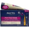 PHYTO Kit Phytocyane Donna Caduta Temp. Siero 12 Fiale 5 ml + Shampoo 100 ml