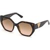 Guess GU7741 Occhiali, Dark Havana, 57 da donna