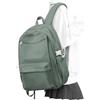 WEPOET Zaino Scuola Media Ragazza, Zaino Capiente Multitasche Impermeabile Uomo, Zaino per Scuola Superiore Ragazzo Leggero, Zaini Università Donna Casual(Verde)