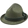 Melegari Cappello Tirolese da Montagna | Dreispitz Artavaggio | Cappello da Pastore | Contadino e Cacciatore | Loden Hut | Cappello Tradizionale da alpeggio (IT, Numero, 57, 58, Verde Loden)