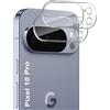 Lutree per Google Pixel 10 Pro Vetro Temperato Pellicola Fotocamera, 2 Pezzi Durezza 9H HD Lente Protettiva, Anti-Graffio Senza Bolle Fotocamera Protezione -Transparent