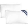 CGK Unlimited Federa 40x60 Bianco - Set da 2 - Federe in Microfibra di Alta Qualità - Morbide, Confortevoli e Lavabili in Lavatrice - Federa 40x60 per Cuscini, Set 2 Federe Bianco - OEKO-TEX Certificato