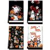 Arquiel Strofinacci Cucina Halloween Ghost Zuccas Nero Spesso Assorbenti Set di 2 Asciugamani Lavabili Riutilizzabili Regali di Vacanza per Cucina Bar e Da Tè 40 cm x 60 cm