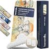 homerella® Tappetino antiscivolo vasca da bagno bambini 100 x 40 cm | Tappeto antiscivolo doccia bambini | Extra confortevole e antibatterico | INCL. GANCI (Orange)