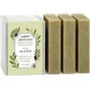 CABRERIZO SOAP Sapone di Aleppo puro Set 3x75g per pelli sensibili e acne - Aleppo Soap offre una detergenza delicata, Sapone solido viso naturale e artigianale con una schiuma leggera e piacevole