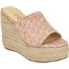 GUESS Evba, Sandali con Zeppa Donna, Nudo 110, 39 EU