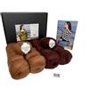 DesignEtte Kit Maglia X-Large luci Hokkaido Settentrionale, Mocha/Brown