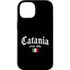 Catania Sicilia Merch Disegni Stile Goti Catania Sicilia Design Gotico Custodia per iPhone 14
