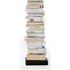 Opinion Ciatti Ptolomeo - Libreria Colonna 75, Nero Base Black Laccato 75cm Capacità Circa 35 Volumi