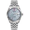 Swiss Military Hanowa Orologio automatico Master Diligenter automatico 10 ATM, argento, taglia unica, Bracciale