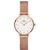 Daniel Wellington Orologio Petite da Donna, 24mm Acciaio Inox (316L) Oro rosato Orologio Donna