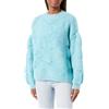 ZITHA Maglione Lavorato a Maglia, Turchese, XS/S Donna