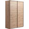 Composad | Armadio della Linea SYSTEMA, Armadio a 2 Ante Scorrevoli, Camera da Letto, (LxAxP) 150x223x67 cm, Colore Rovere Oak Mielato, Made in Italy