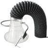 eletech Cappa aspirazione fumi saldatura per saldatura a stagno braccio aspirazione fumi saldatura aspiratore fumi di industriale impianto aspirazione fumi saldatura (100-230 mm con tubo in nylon 2m)