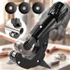 FRTAOOP Tagliatubo a Rotella per Tubi Ø3-35 mm, Telescopico Tubo Tagliatubi con Sbavatura e 3 Ruote di Ricambio per Progetti Idraulici, Edili e Fai da Te