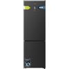 Cecotec Frigorifero Combinato 456L Total No Frost Bolero CoolMarket Combi 456 Dark C. Altezza 201cm e 59,5cm Larghezza, MAX INSIDE con VIP Tech, Compressore Inverter Plus, Basso Consumo, Ripiani Vetro