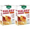 ESI - Kalory Emergency 1000, Integratore Alimentare con Nopal, Gymnema e Amminoacidi, Contrasta l'Assorbimento di Grassi e Carboidrati, Senza Glutine, 24 Ovalette (Confezione da 2)