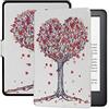 Junerain Impermeabile Verniciato Opaco Custodia Protettiva Pelle PU+PC Hard Case per Amazon Kindle Paperwhite 4 2018 Gen 10 PQ94WIF E-book Reader Cover Shell