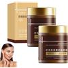 KIEYIQE Astaxantina Vitamina C Crema anti-invecchiamento doppia, crema per il viso astaxantina per donna, lozione naturale di idratazione profonda per tutti i tipi di pelle (2pcs)