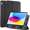 ESR Cover per iPad (A16) 11a/10a Generazione (2025/2022), Custodia Leggera e Liscia, Aggancio Magnetica, Supporto a 2 Posizioni, Automatica Attivazione/Standby, Serie Rebound, Nero