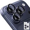 Locofun Pellicola Fotocamera per iPhone 17 PRO/17 PRO MAX, Cerchietti Fotocamera, 9H Vetro Temperato Cover Anello Individuale in Metallo, HD Chiaro, (Nero)