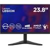 Lenovo Legion R24s Gaming Monitor 23.8 FHD (1920x1080) IPS, 1ms MPRT, 144Hz, Porte HDMI 2.1 e DisplayPort 1.2, Cavo DisplayPort incluso - Raven Black