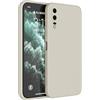 Topme Cover per HUAWEI P20 (5.8 Inches) Custodia Case, Protezione Della Pelle Della Custodia in Silicone Tpu - Bianco antico