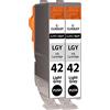 Supply Guy 2 cartucce compatibile con Canon CLI-42 LGY Grigio chiaro per Pixma PRO100 PRO100s