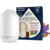 Glade Aromatherapy Diffusore di Nebbia Profumata con Oli Essenziali, Moment of Zen, Lavanda e Legno di Sental, 1 Diffusore + 1 Ricarica