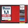 etm Tappeto Ingresso Casa - Zerbino Asciugapassi per Interno ed Esterno - Tappeto Entrata Assorbente in Vari Colori - Rosso - 90x150 cm