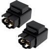 EMSea 2 Pezzi Rel¨¨ Di Avviamento A 4 Pin 27002-1062 99994-1040 Compatibile Con Kawasaki ATV Brute Force 750 4x4i E Ninja 400