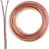 SeKi Cavo per altoparlante, 2 x 0,50 mm2, 10 m, trasparente, CCA