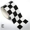 Fascia banda adesiva scacchi scacchiera bianco nero moto auto in 5 misure 2115