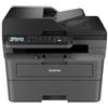 Brother MFCL2827DWXL Stampante Multifunzione Laser Monocromatica WiFi e 2 Toner