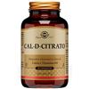 Solgar Cal D Citrato - Integratore di Calcio e Vitamina D - 60 Tavolette