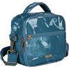 MILAN® Borsa termica porta alimenti (3,5 L) con 3 contenitori, serie Lava, blu