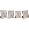 Home ESPRIT Cornice portafoto in vetro legno MDF scandinavo 23 x 2,8 x 28 cm (4 pezzi)