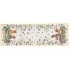 Villeroy & Boch - Spring Fantasy Runner da Tavola Verde,Bianco, Runner Tavola Moderno, Pasqua Decorazioni, Cotone,Poliestere