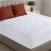 Utopia Bedding - Coprimaterasso di alta qualità, in micro peluche, ultra morbido e troppo imbottito, per letto singolo