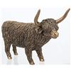 Shudehill Giftware Bronzo Highland Coo Standing Large