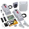 FAAC Kit automazione elettromeccanica interrata per cancelli a battente 230V anta 3,5m 500kg FAAC POWER Kit 106746445 [12021000]